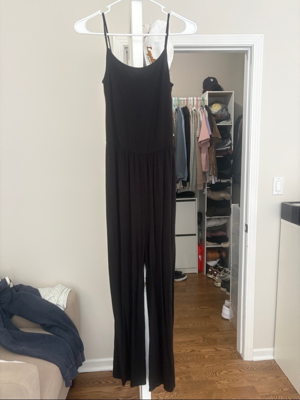 Women’s Black Sleeveless Jumpsuit